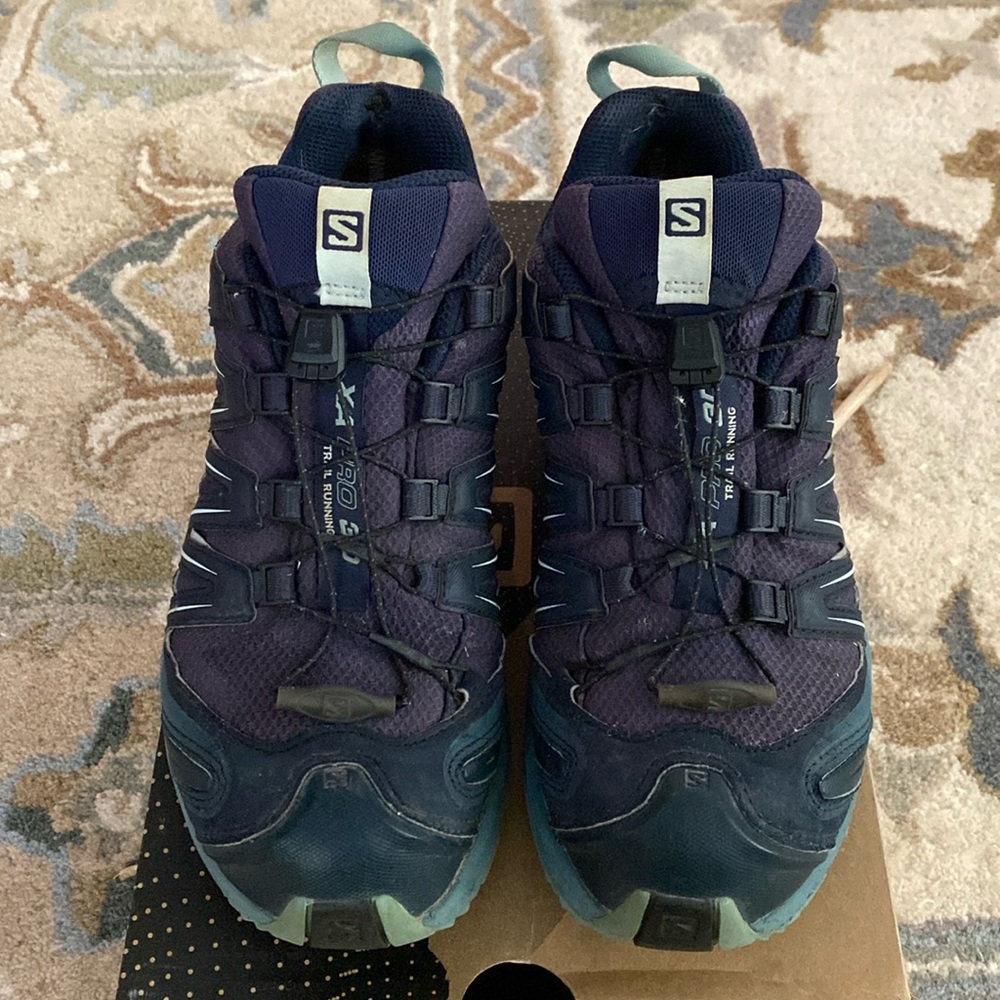 Saloman XA Pro 3D GORE-TEX Women's Trail Running Shoe Navy / Size 8